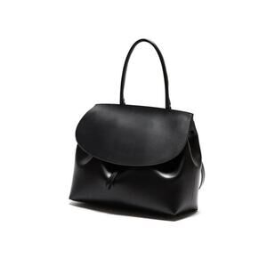 Italian Leather Handbag in Red Large Adjustable Strap Dust Bag READ